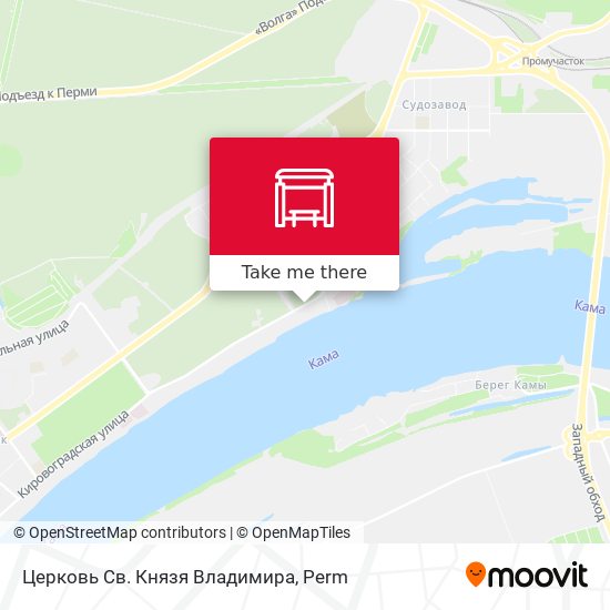 Церковь Св. Князя Владимира map