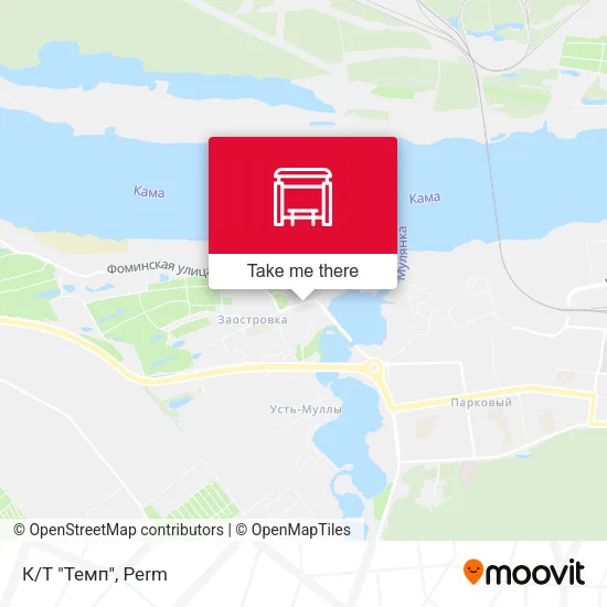 К/Т "Темп" map