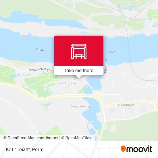 К/Т "Темп" map