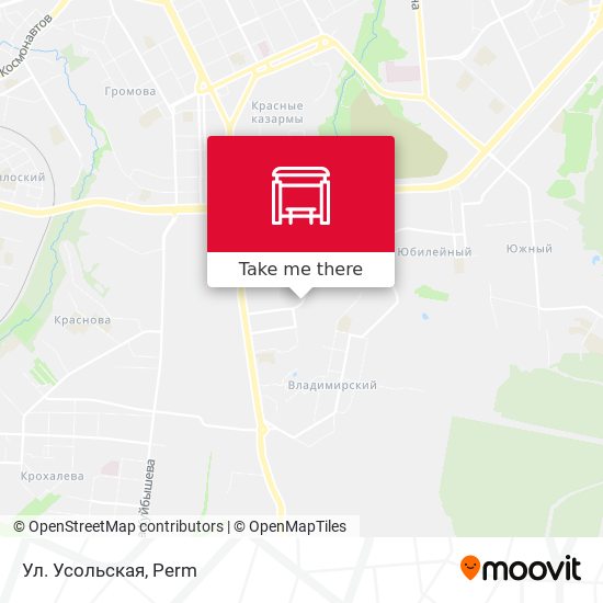 Ул. Усольская map