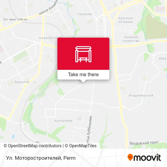 Ул. Моторостроителей map