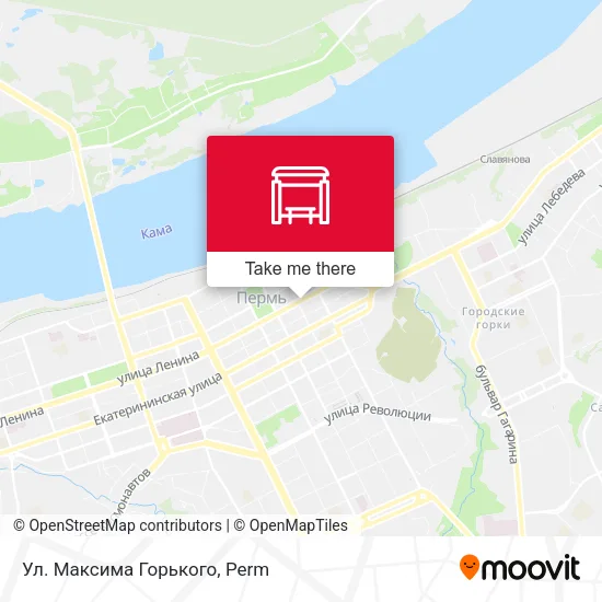 Ул. Максима Горького map