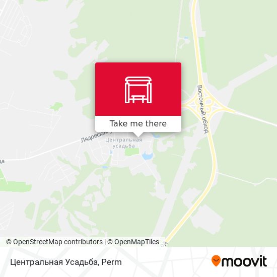 Центральная Усадьба map