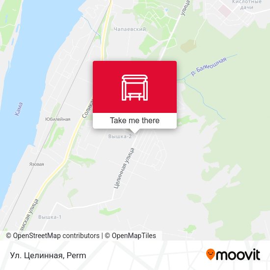 Ул. Целинная map