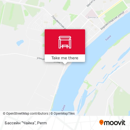 Бассейн "Чайка" map