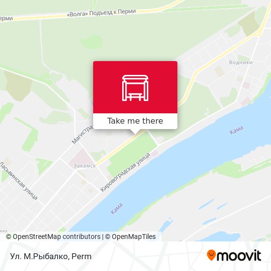 Ул. М.Рыбалко map