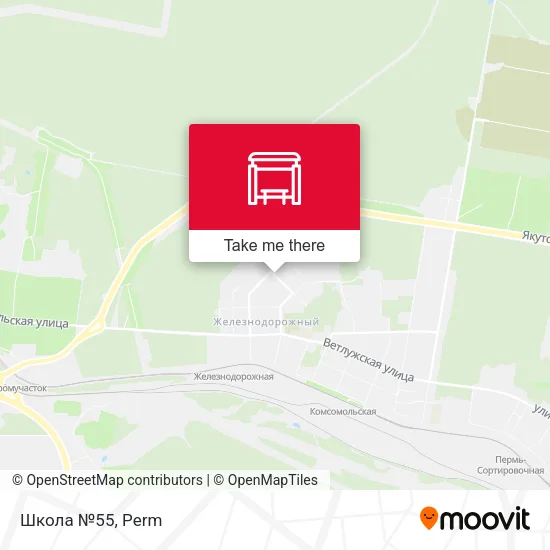 Школа №55 map