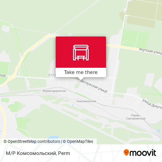 М/Р Комсомольский map
