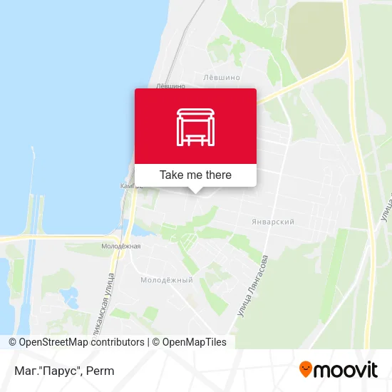Маг."Парус" map
