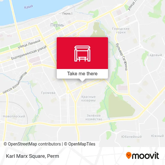 Karl Marx Square map