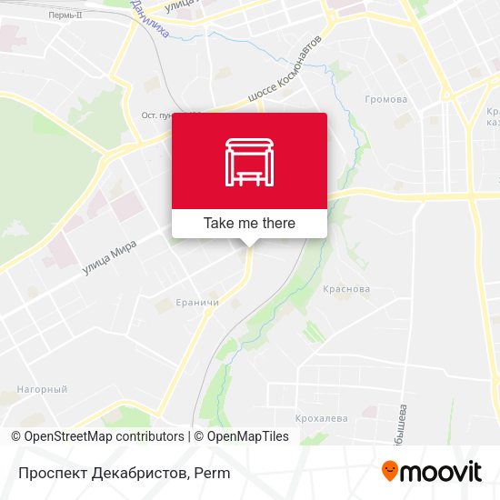 Проспект Декабристов map