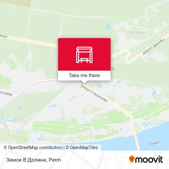 Замок В Долине map