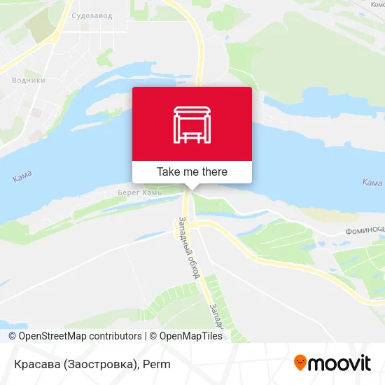 Красава (Заостровка) map