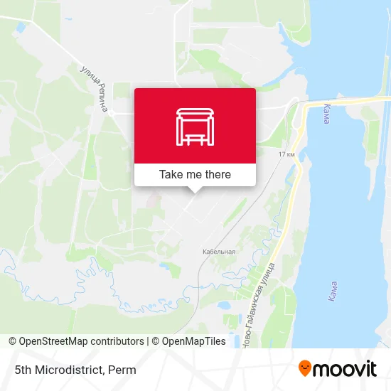 5th Microdistrict map