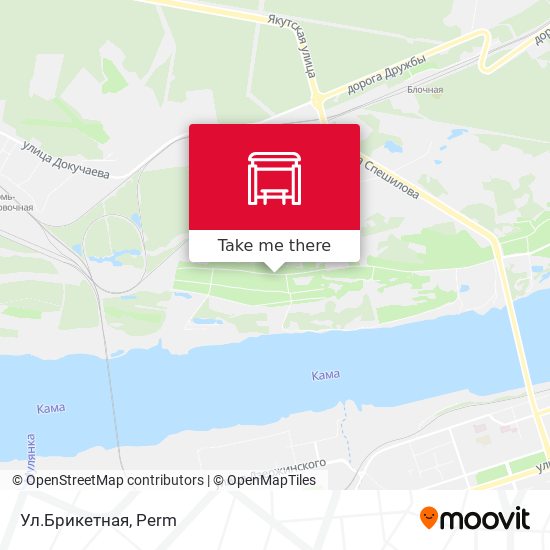 Ул.Брикетная map
