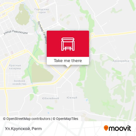 Ул.Крупской map