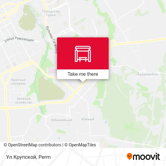 Ул.Крупской map