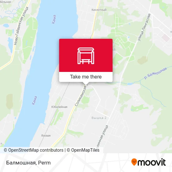 Балмошная map