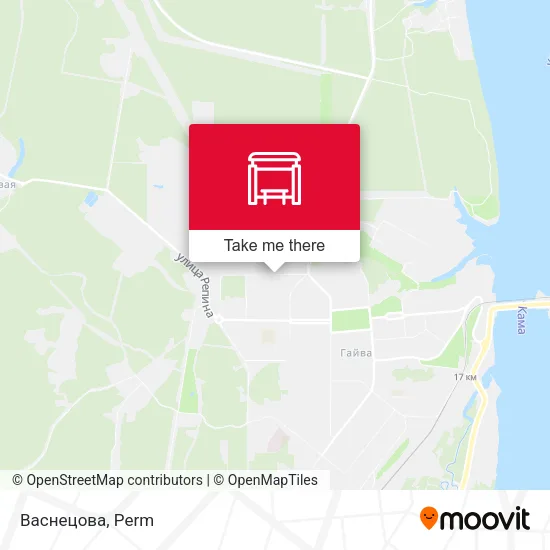 Васнецова map