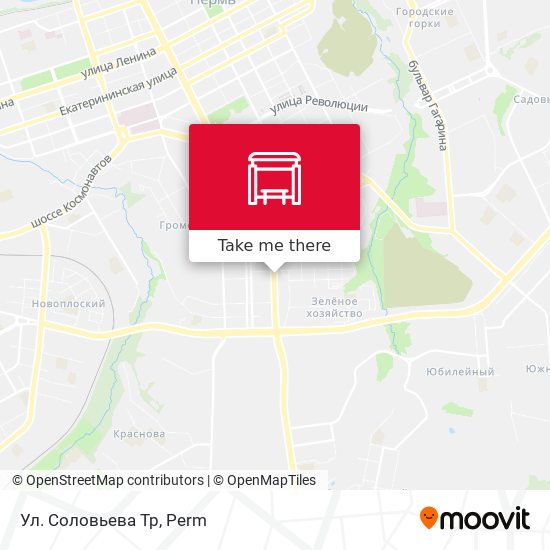 Ул. Соловьева Тр map