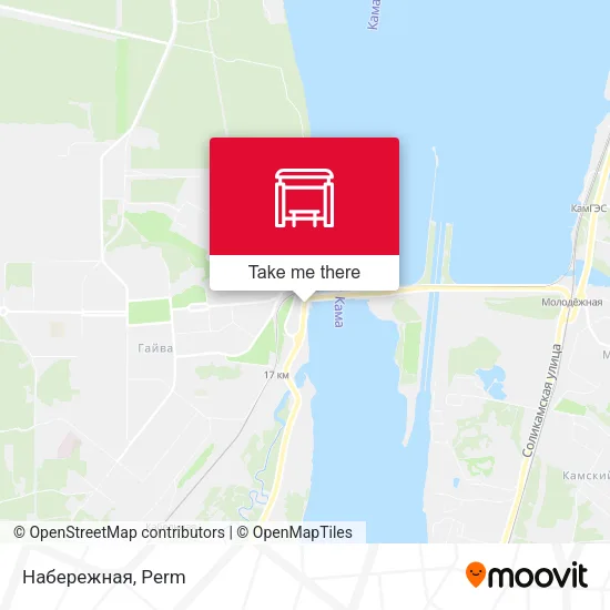 Набережная map
