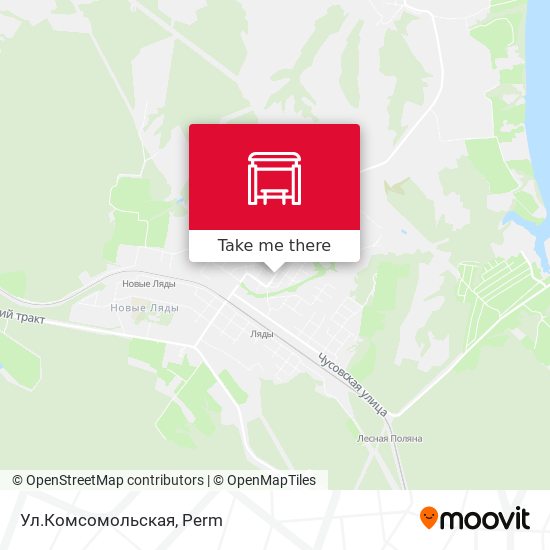 Ул.Комсомольская map