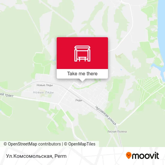 Ул.Комсомольская map