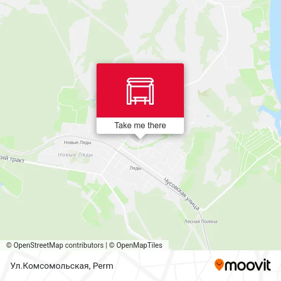 Ул.Комсомольская map
