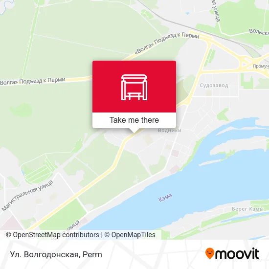 Ул. Волгодонская map