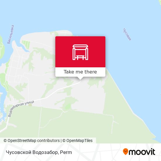 Чусовской Водозабор map