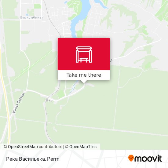 Река Васильека map