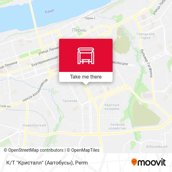 К/Т "Кристалл" (Автобусы) map