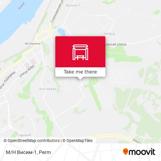М/Н Висим-1 map