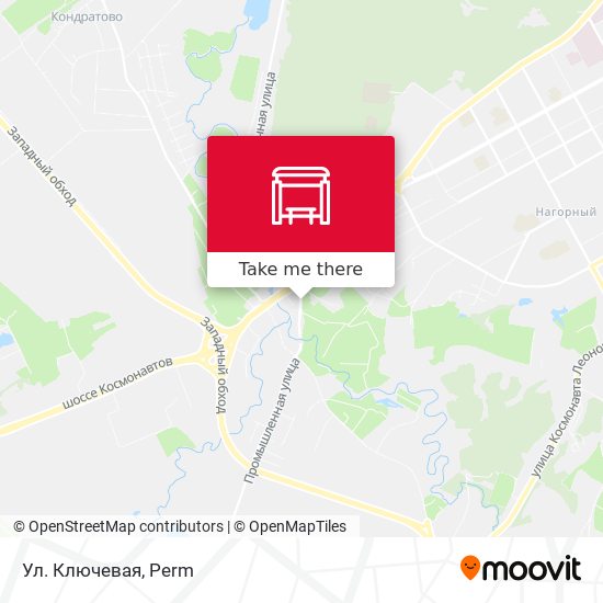 Ул. Ключевая map