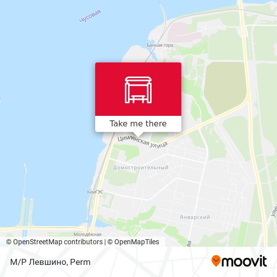 М/Р Левшино map
