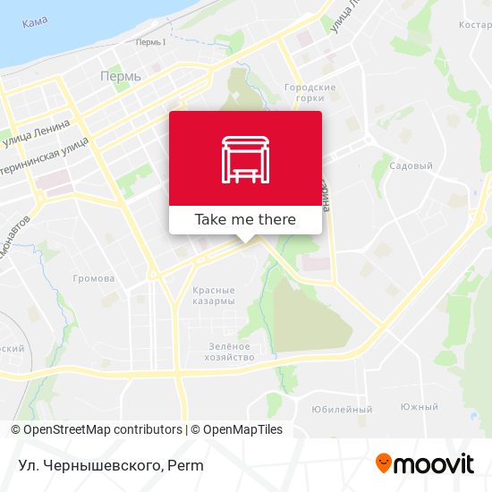 Ул. Чернышевского map
