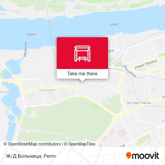 Ж/Д Больница map