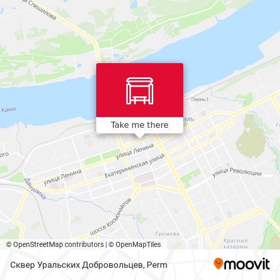 Сквер Уральских Добровольцев map