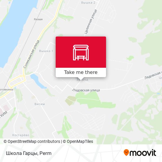 Школа Гарцы map