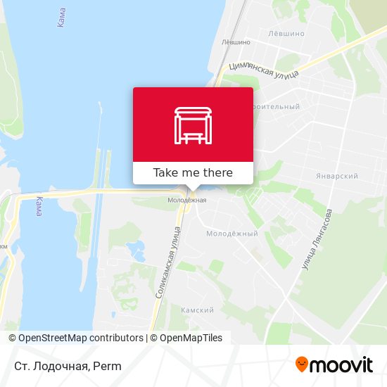 Ст. Лодочная map