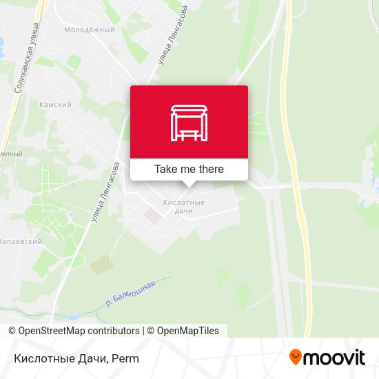 Кислотные Дачи map
