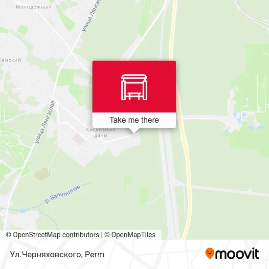 Ул.Черняховского map
