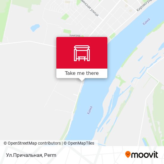 Ул.Причальная map