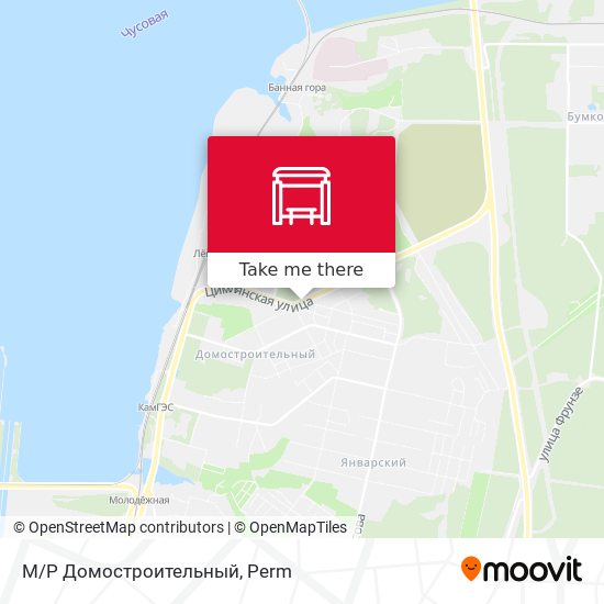 М/Р Домостроительный map