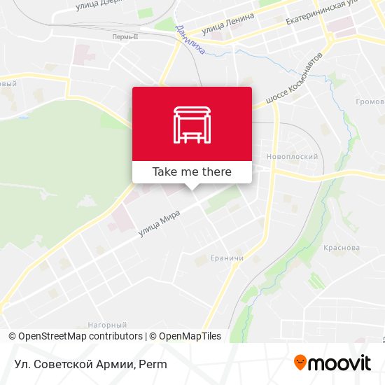 Ул. Советской Армии map
