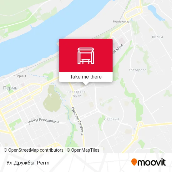 Ул.Дружбы map