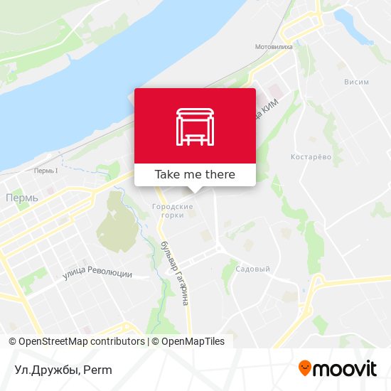 Ул.Дружбы map