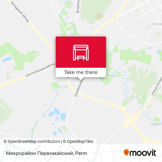 Микрорайон Первомайский map