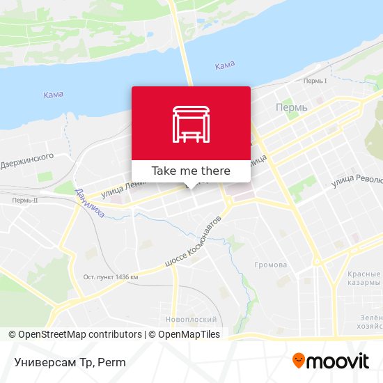 Универсам Тр map
