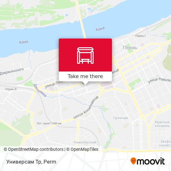 Универсам Тр map